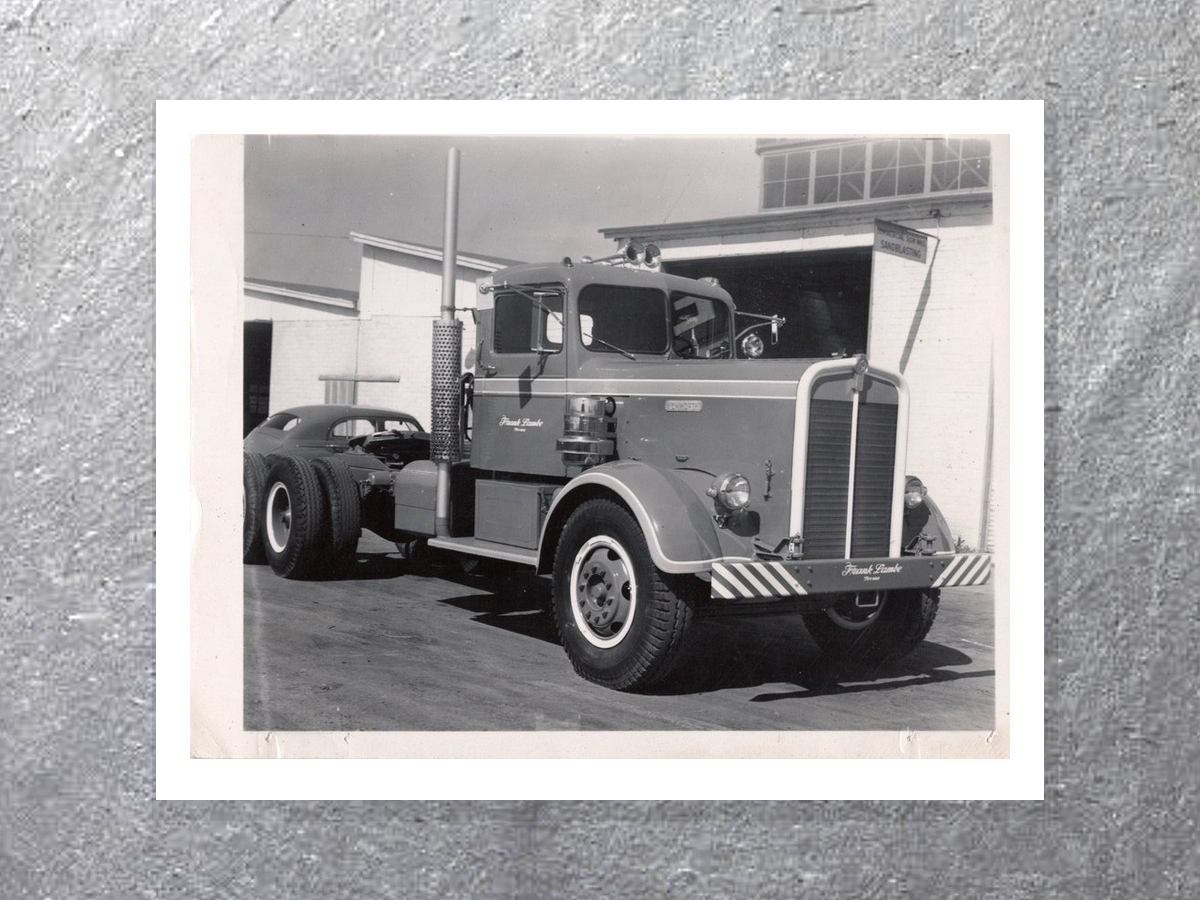 Earl Scheib fleet semi truck — Frank Lambe Road Runner
